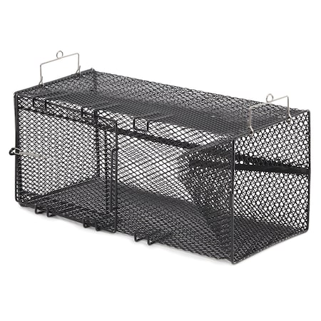 Frabill Black Pinfish Rectangular Trap - 18" x 12" x 8" 1264